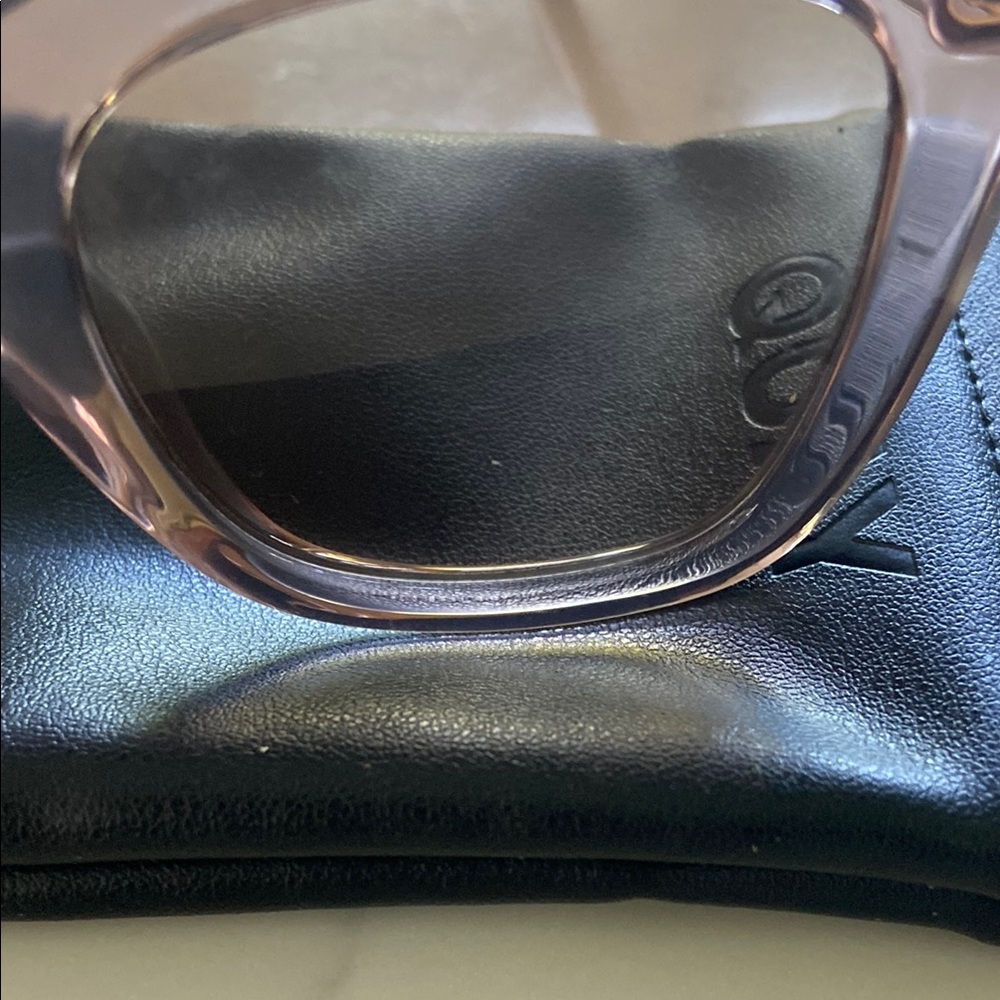 Quay Australia Pink and Tan Cat-Eye Sunglasses - Picture 11 of 15